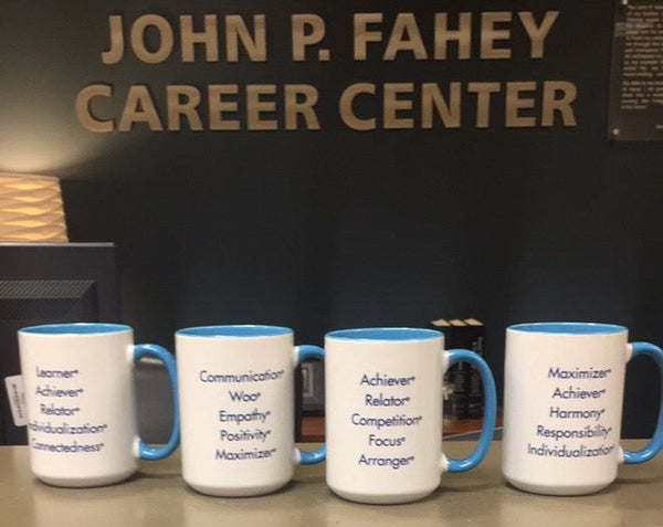 "Paint Me Blue" Strengths Mug