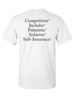 StrengthsFinder "Dri Fit" T-Shirt (White)
